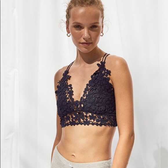 NEW Free People Crocheted Bralette - Picture 2 of 4